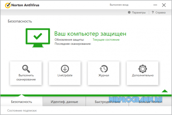 Norton Antivirus на русском языке